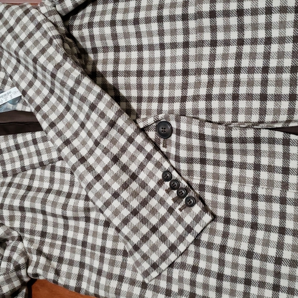 Larsen Blazer in Undyed Check medium - Picture 9 of 9